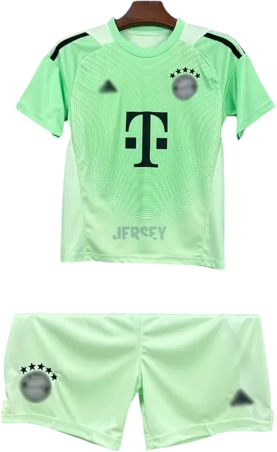 Camiseta Bayern Munich 2025-2026 Versión Infantil Local Portero