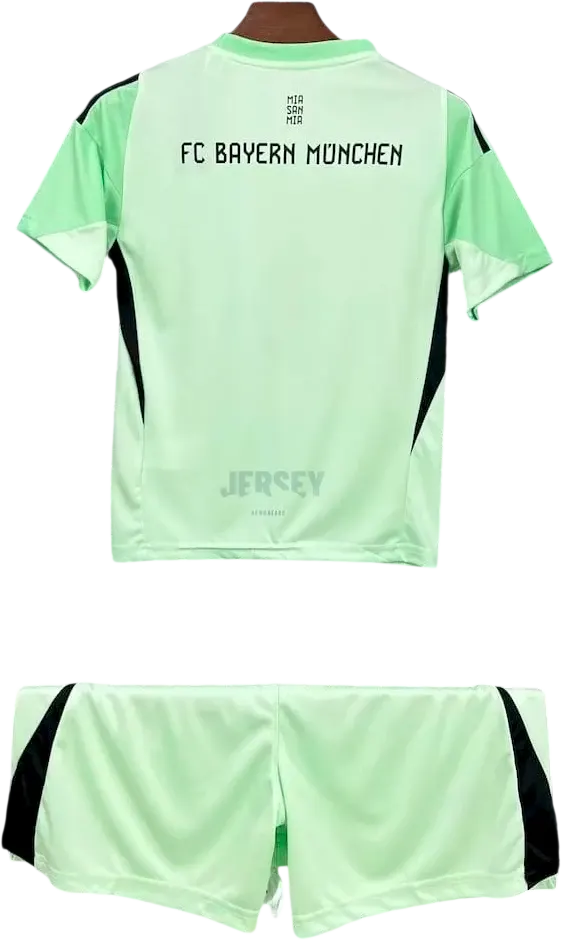 Camiseta Bayern Munich 2025-2026 Versión Infantil Local Portero — Espalda