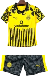 Camiseta Borussia Dortmund 2025-2026 Versión Infantil Local Mundial de Clubes — Frente