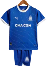 Camiseta Olympique Marseille 2023-2024 Versión Infantil Visitante — Frente