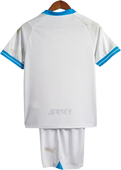 Camiseta Olympique Marseille 2023-2024 Versión Infantil Local — Espalda