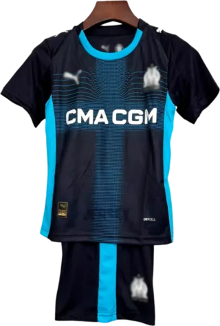 Camiseta Olympique Marseille 2025-2026 Versión Infantil Visitante