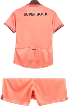 Camiseta Porto 2025-2026 Versión Infantil Visitante — Espalda