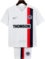 Camiseta PSG 2002-2003 Versión Infantil Visitante — Frente