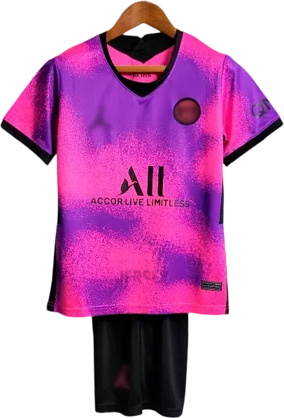 Camiseta PSG 2021-2022 Versión Infantil Cuarta