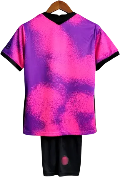 Camiseta PSG 2021-2022 Versión Infantil Cuarta — Espalda