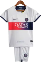 Camiseta PSG 2023-2024 Versión Infantil Visitante — Frente