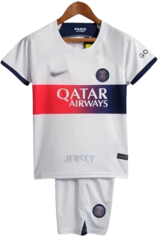 Camiseta PSG 2023-2024 Versión Infantil Visitante
