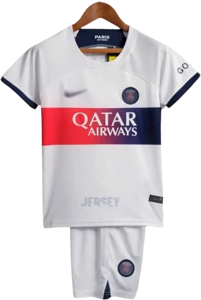 Camiseta PSG 2023-2024 Versión Infantil Visitante