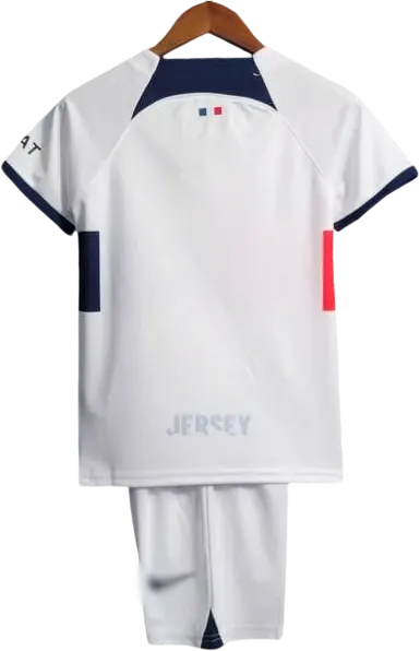 Camiseta PSG 2023-2024 Versión Infantil Visitante — Espalda