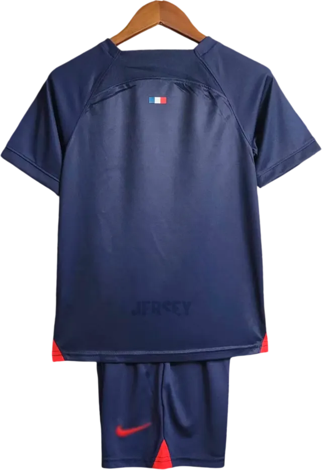 Camiseta PSG 2023-2024 Versión Infantil Local — Espalda