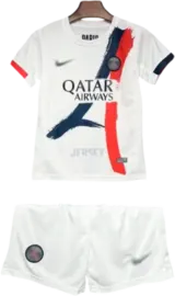 Camiseta PSG 2024-2025 Versión Infantil Visitante — Frente