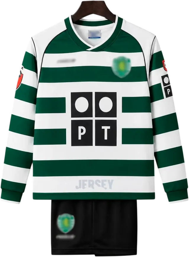 Camiseta Sporting CP 2001-2003 Versión Infantil Local