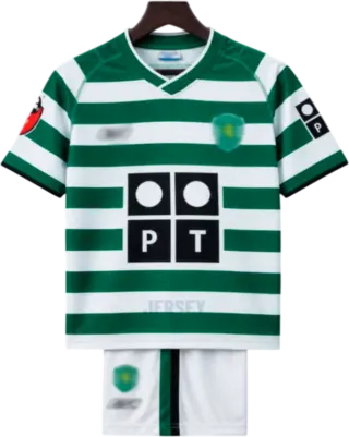 Camiseta Sporting CP 2003-2004 Versión Infantil Local