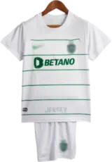 Camiseta Sporting CP 2023-2024 Versión Infantil Visitante — Frente
