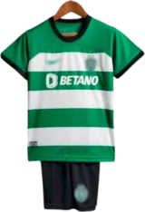 Camiseta Sporting CP 2023-2024 Versión Infantil Local — Frente