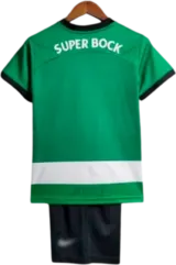 Camiseta Sporting CP 2023-2024 Versión Infantil Local — Espalda