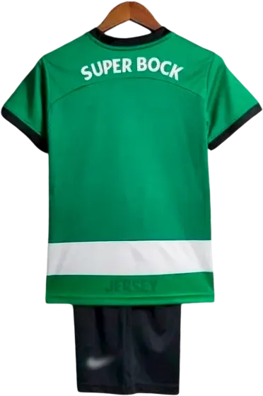 Camiseta Sporting CP 2023-2024 Versión Infantil Local — Espalda