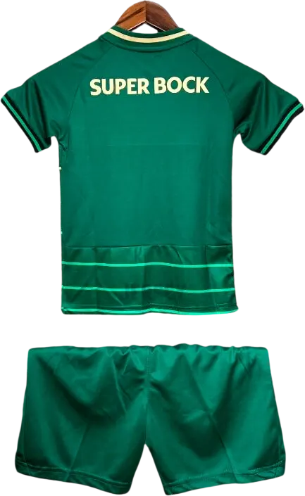 Camiseta Sporting CP 2024-2025 Versión Infantil Visitante — Espalda