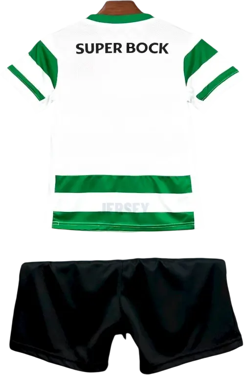 Camiseta Sporting CP 2025-2026 Versión Infantil Local — Espalda