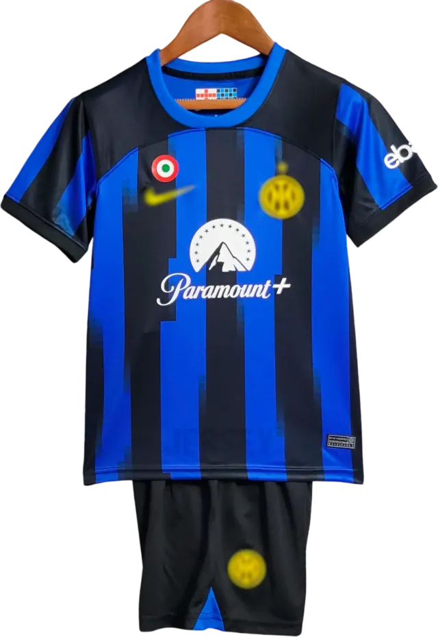 Camiseta Inter de Milan 2023-2024 Versión Infantil Local