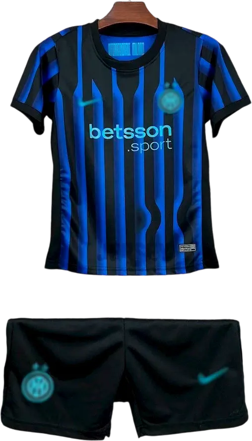 Camiseta Inter de Milan 2025-2026 Versión Infantil Local