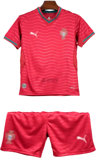 Camiseta Portugal 2026 Versión Infantil Local