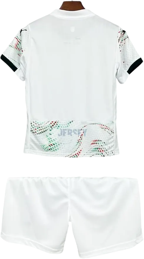 Camiseta Portugal 2025 Versión Infantil Visitante — Espalda