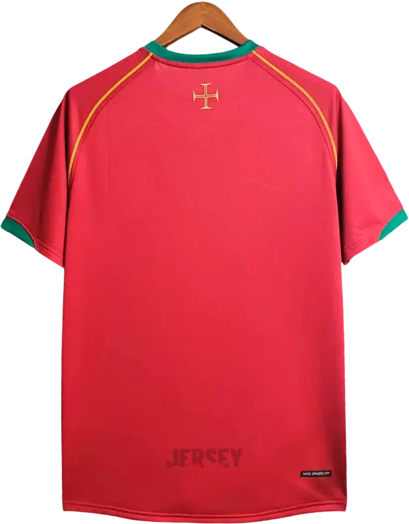 Camiseta Portugal 2006 Local — Espalda