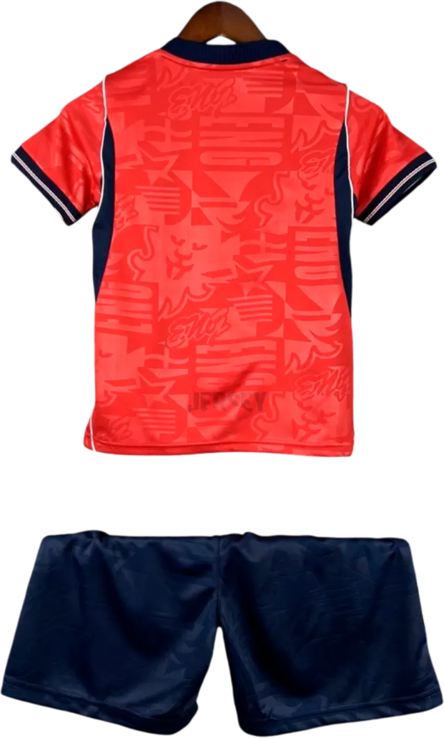 Camiseta Inglaterra 2026 Versión Infantil Visitante — Espalda