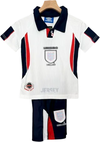 Camiseta Inglaterra 1998 Versión Infantil Local