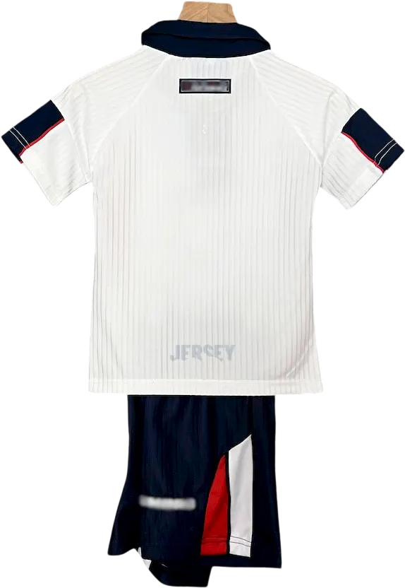 Camiseta Inglaterra 1998 Versión Infantil Local — Espalda