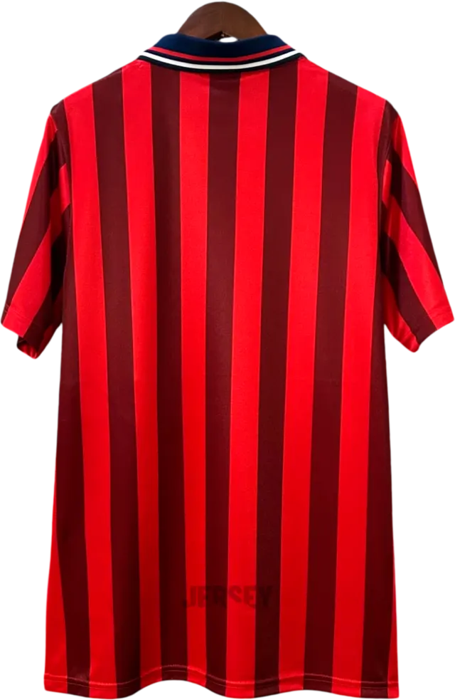 Camiseta Inglaterra 1998 Visitante — Espalda