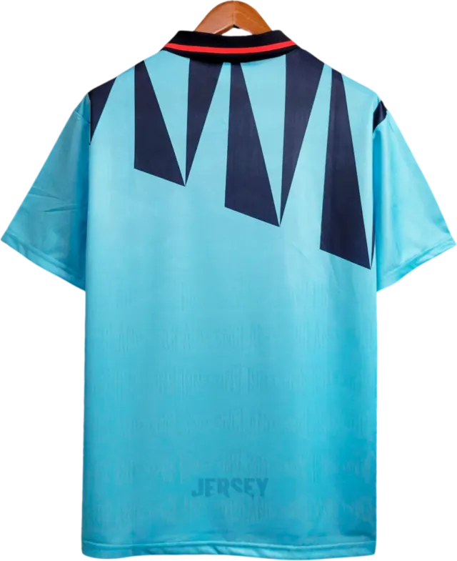 Camiseta Inglaterra 1992 Tercera — Espalda