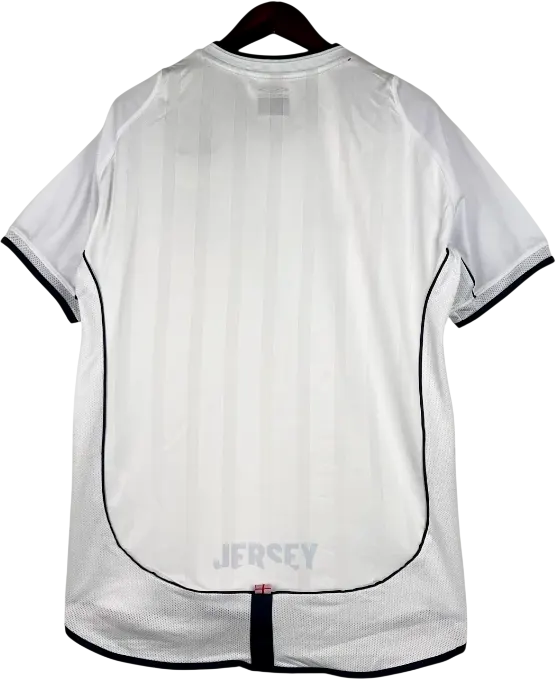 Camiseta Inglaterra 2002 Local — Espalda