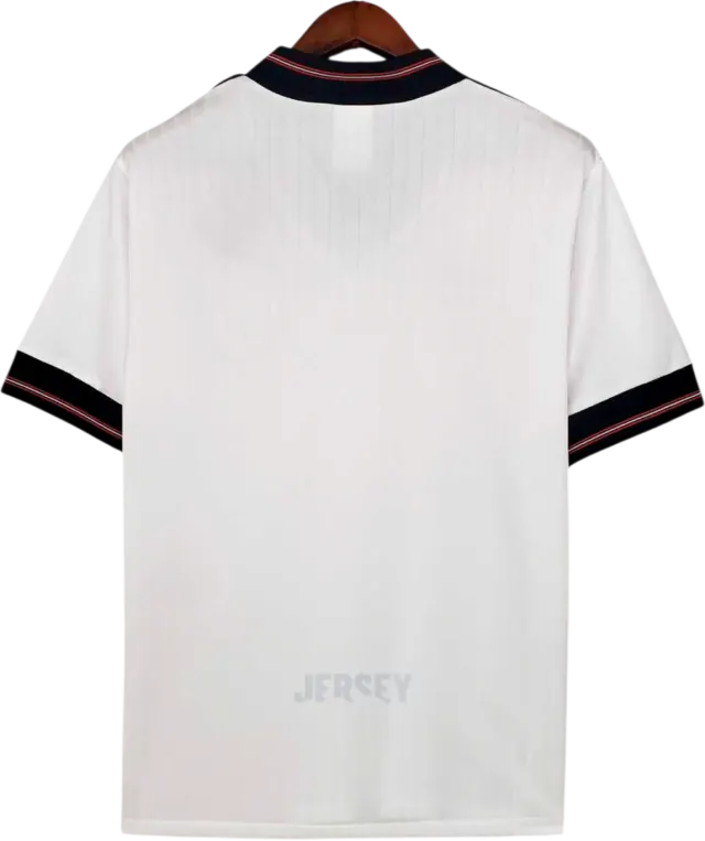 Camiseta Inglaterra 1984-1987 Local — Espalda