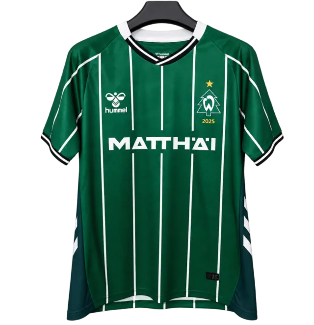 Camiseta Werder Bremen 2025-26 Edición Especial — Navidad 2025