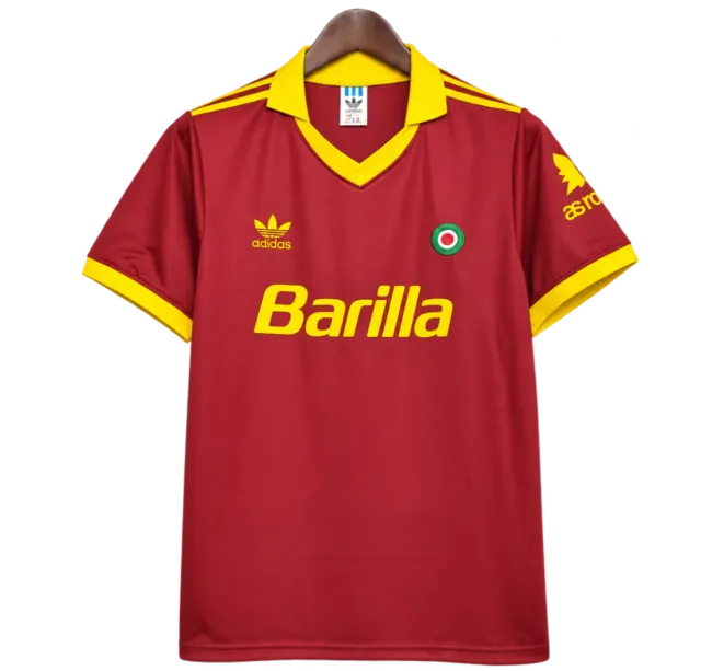 Camiseta Roma 1991-92 Local