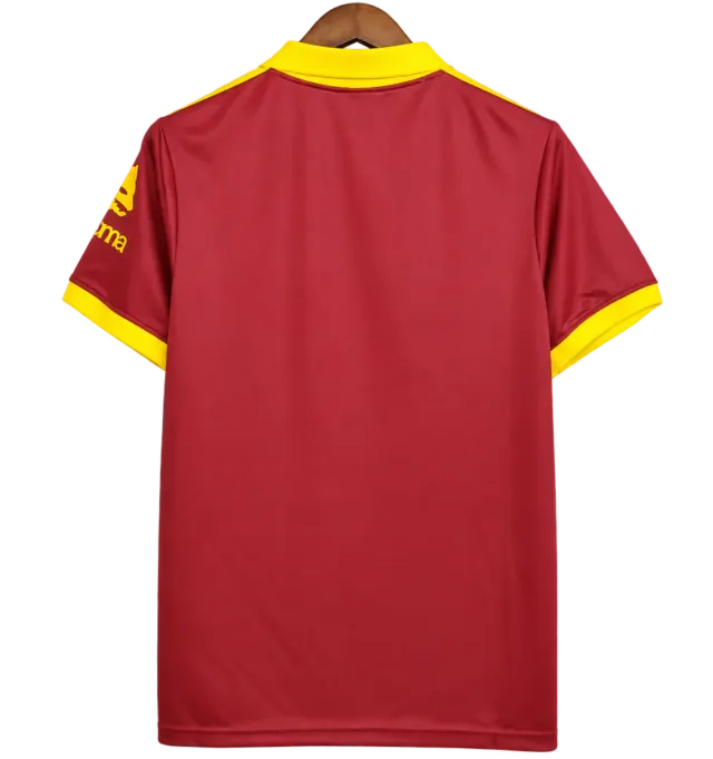 Camiseta Roma 1991-92 Local — Espalda