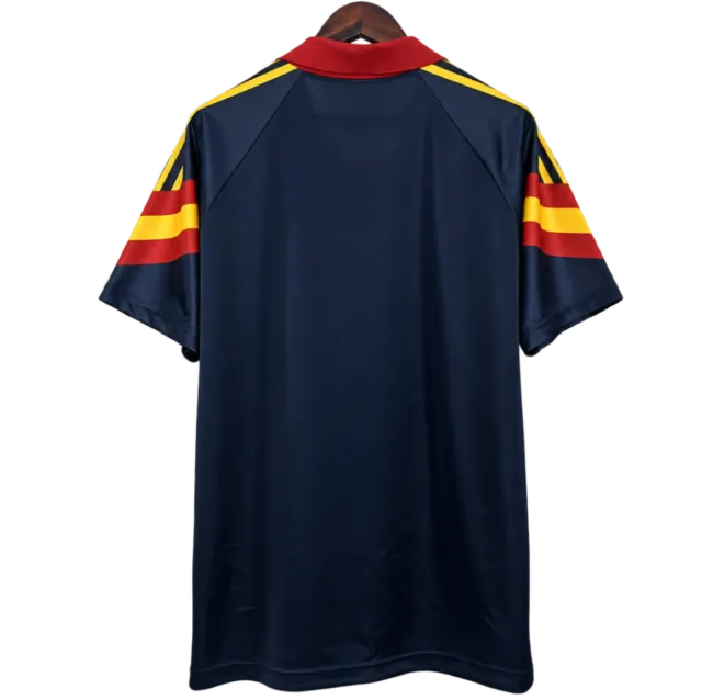 Camiseta Roma 1991-92 Visitante — Espalda