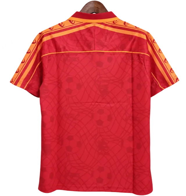 Camiseta Roma 1995-96 Local — Espalda