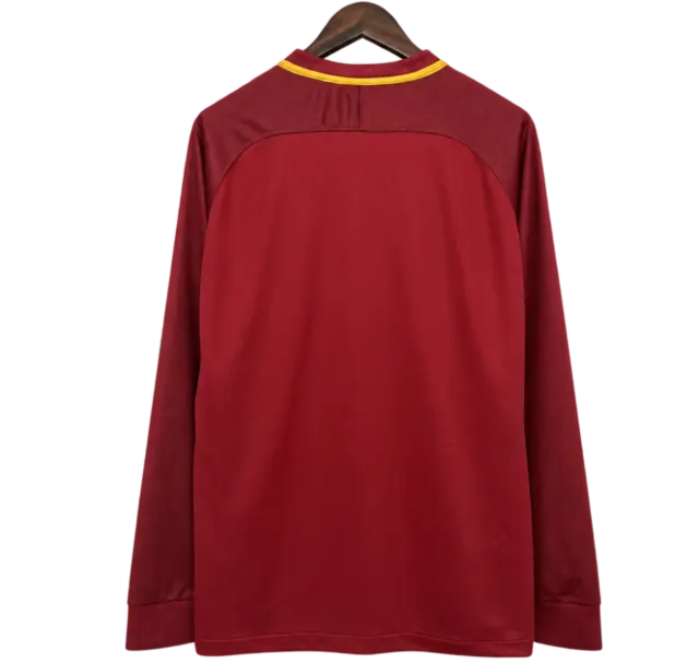 Camiseta Roma 2017-18 Local — Espalda