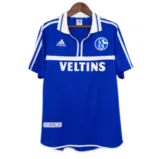 Camiseta Schalke 04 2001-02 Local — Frente