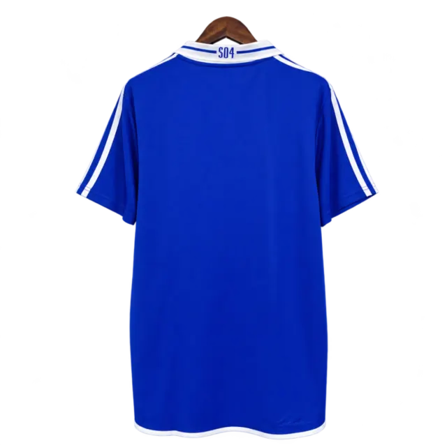 Camiseta Schalke 04 2001-02 Local — Espalda