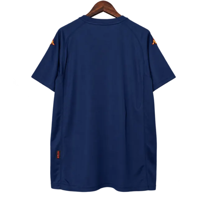 Camiseta Roma 2000-01 Tercera — Espalda