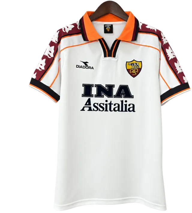 Camiseta Roma 1998-99 Visitante