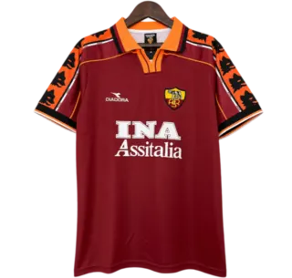 Camiseta Roma 1998-99 Local