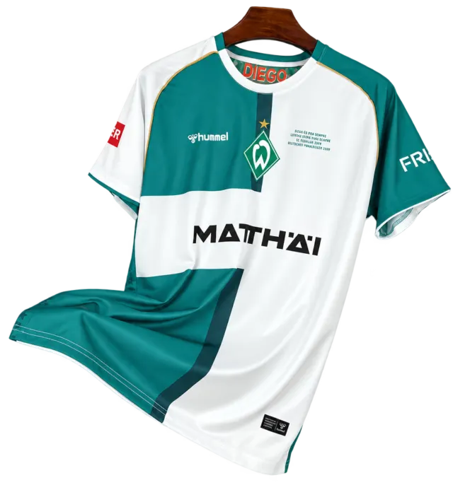 Camiseta Werder Bremen 2025-26 Edición Especial — Obrigado Diego