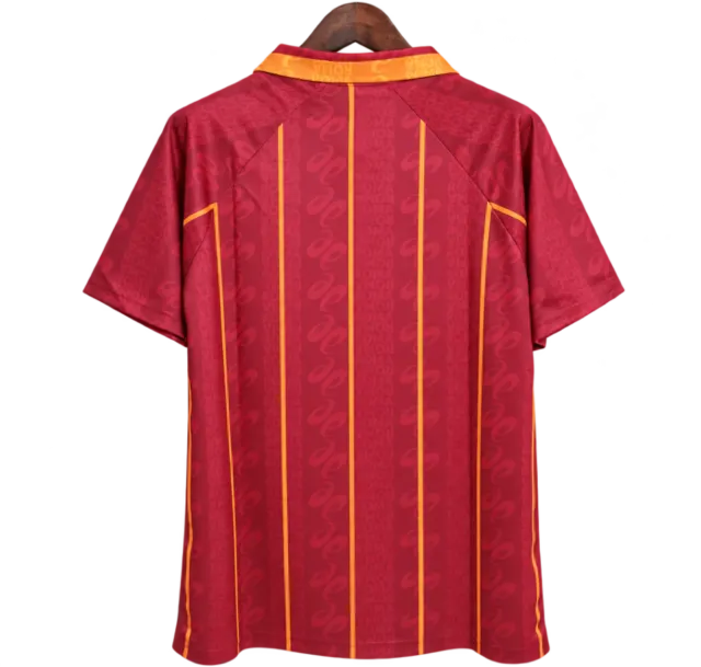Camiseta Roma 1996-97 Local — Espalda