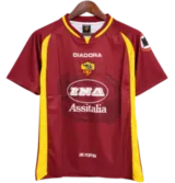 Camiseta Roma 1997-98 Local — Frente